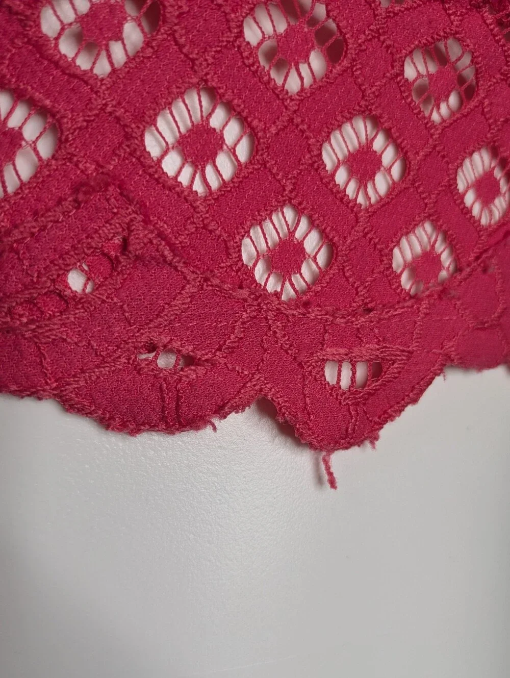 Free People One Pink Strappy Lace Bralette M